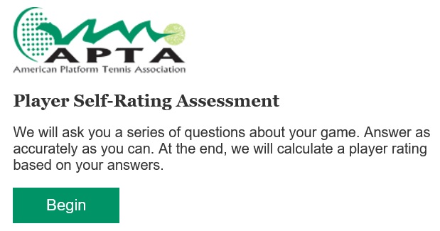 APTA Self-Rating Tool